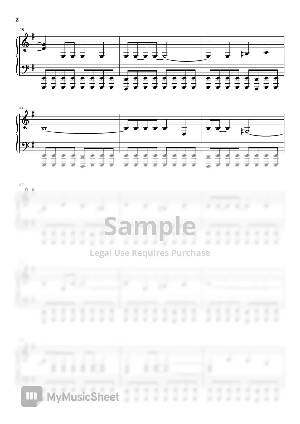 Rammstein Adieu Sheet by Piano Go Life