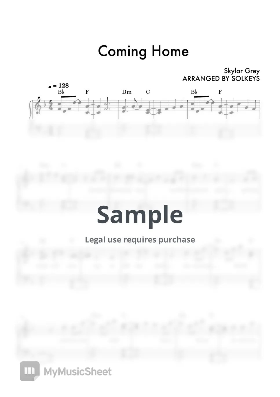 Skylar Grey Coming Home Sheets by SolKeys