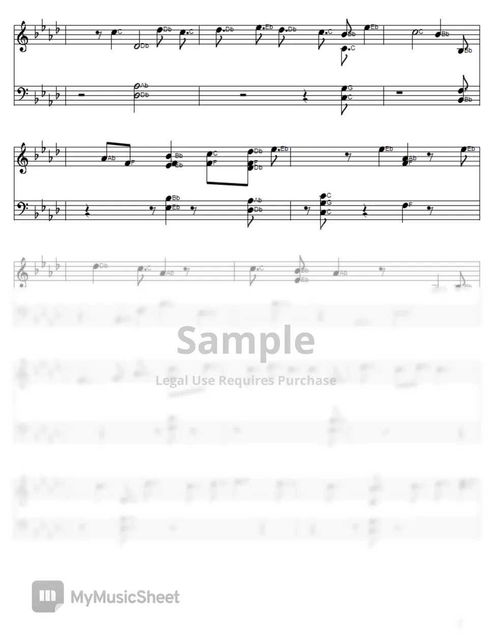 Brown Eyes Already One Years 악보 by Hospital Playlist OST