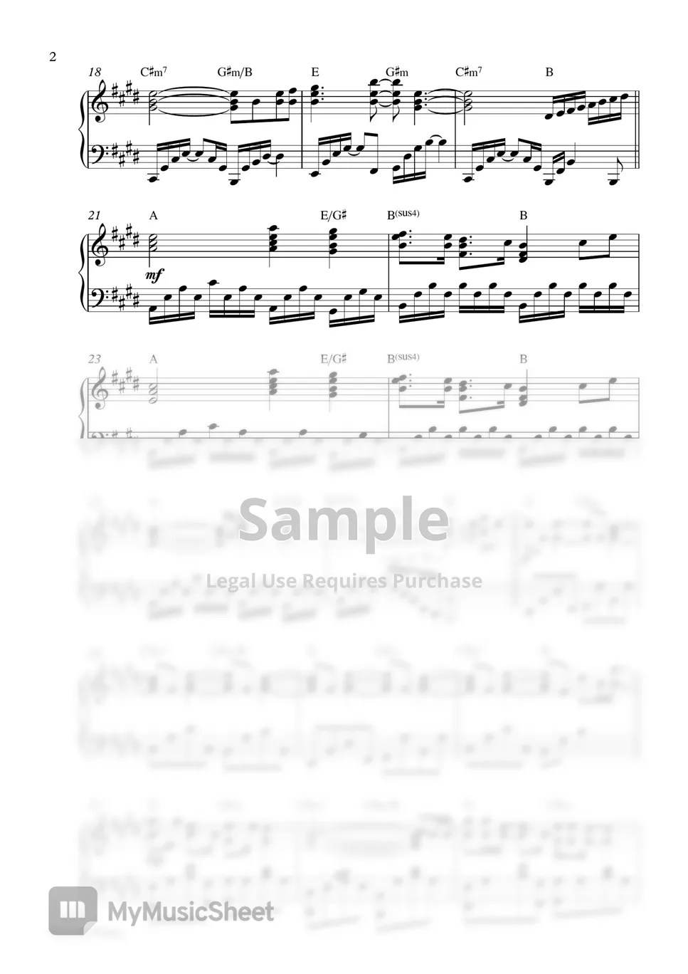 BTS Fix You (Coldplay Cover) Sheets by Pianella Piano