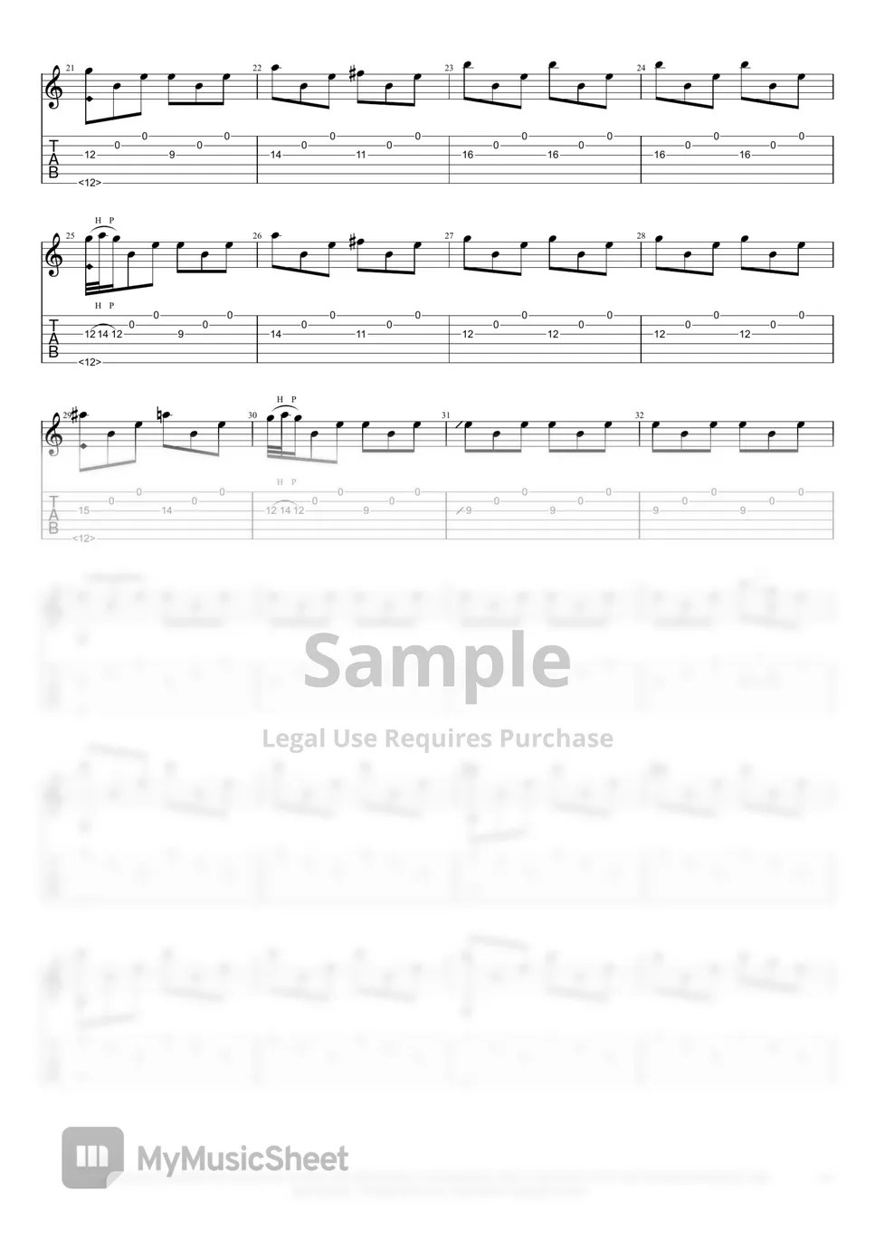 The Last of Us The Last of Us 악보 by Iqbal Gumilar