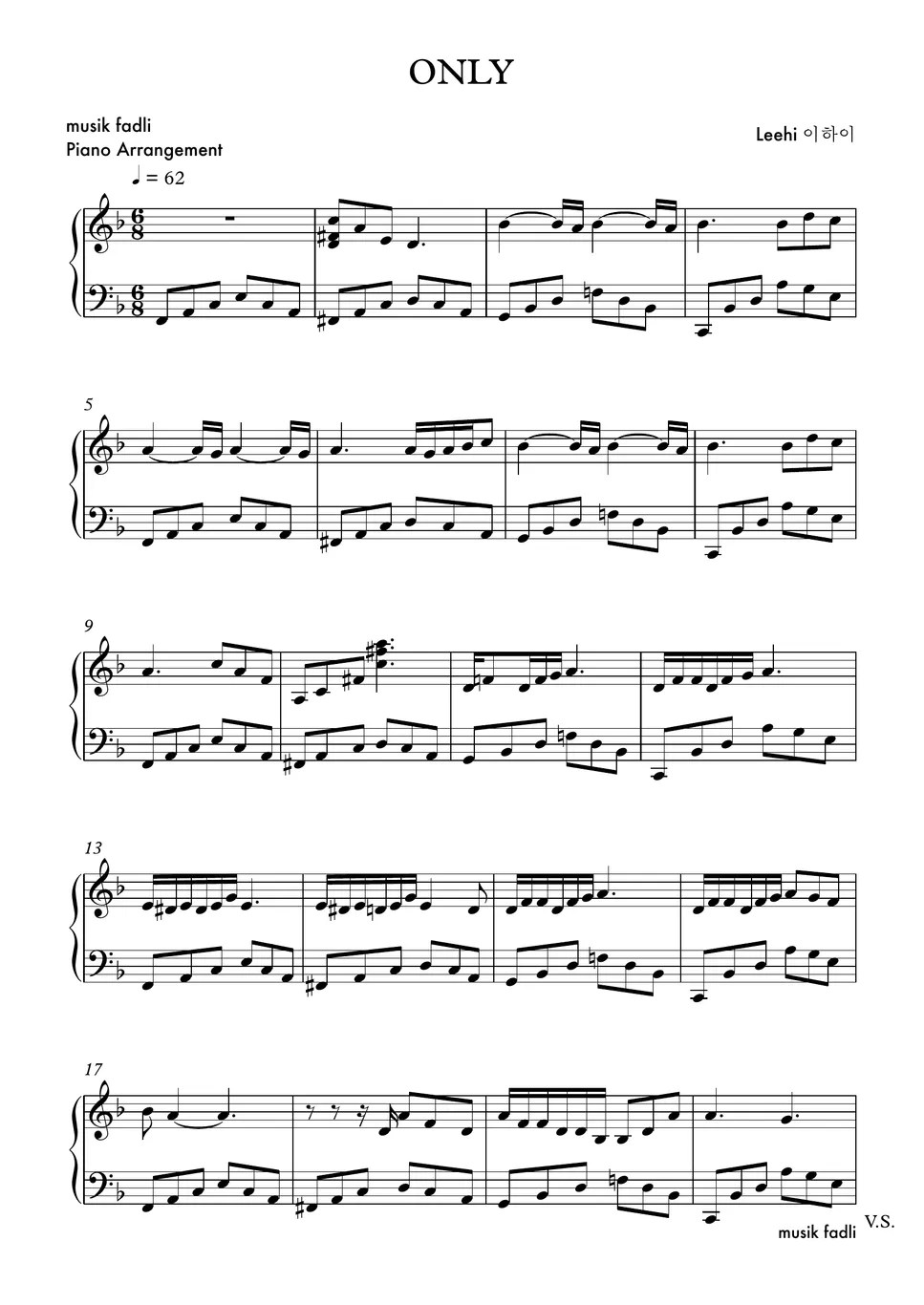 ????????? (LeeHi) Only ?????? by musik fadli