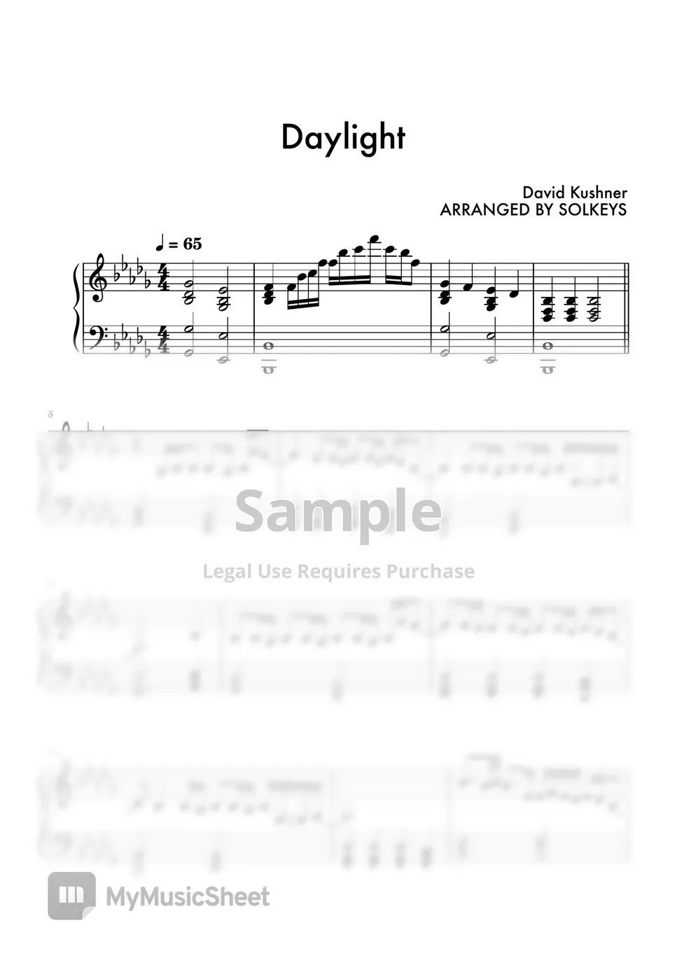 David Kushner Daylight Sheets by SolKeys