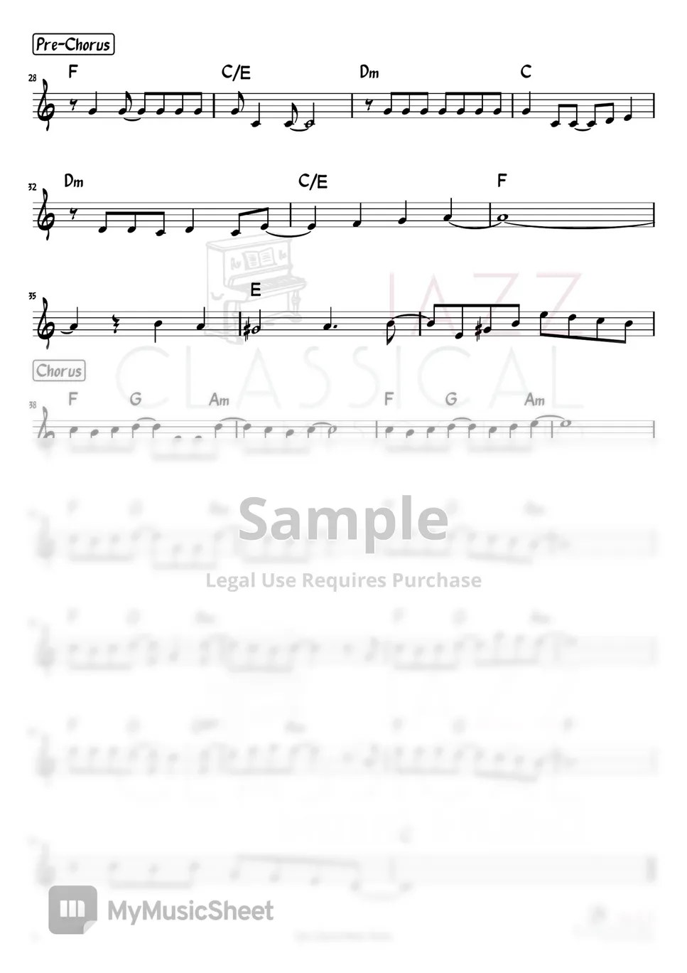 Goose House Hikaru Nara Sheets by Jazz Classical Music Studio