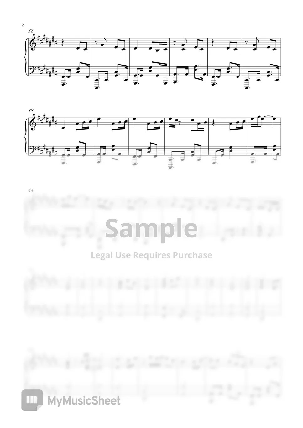 kina Can We Kiss Forever Sheets by chiskeypiano