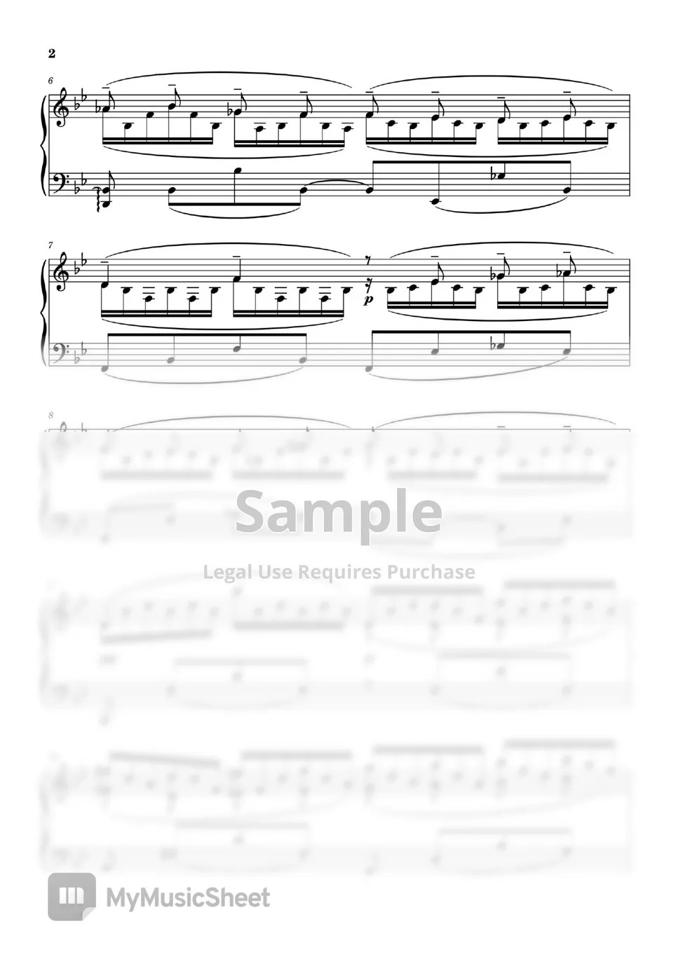 Sergej Rachmaninov "Melodiya", Op. 21 No. 9 Sheets by Andrea Caruso