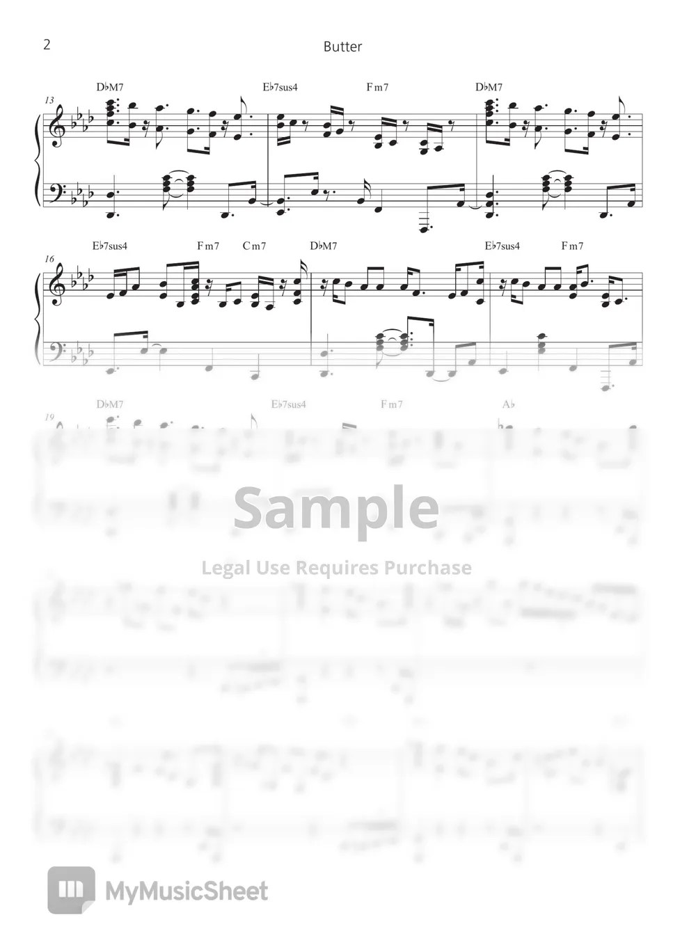 BTS Butter Sheets by Melonical