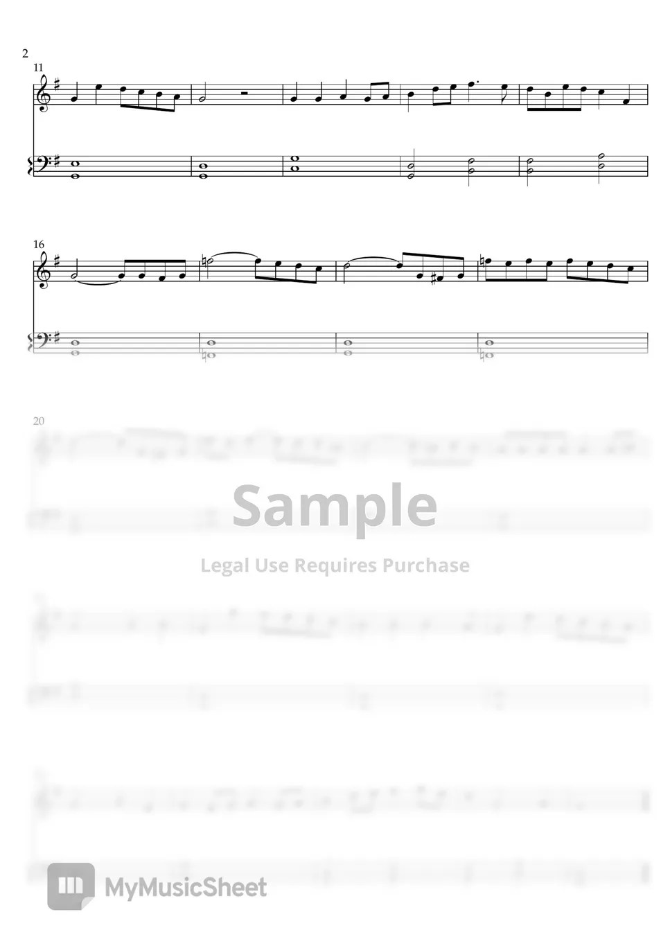 Nat King Cole The Christmas Song (Easy Version) Sheets by C Music