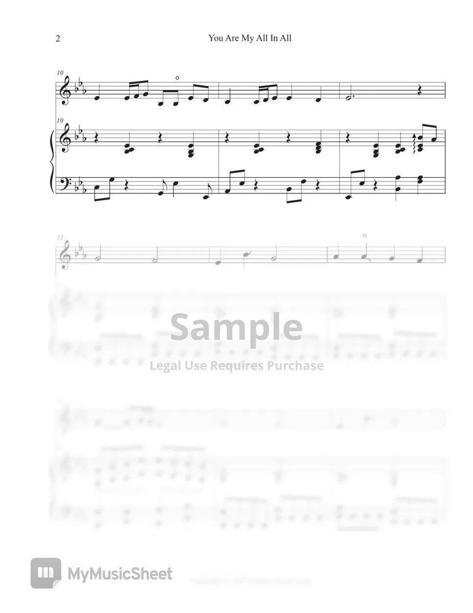 Dennis Jernigan 약할 때 강함 되시네 (25현 가야금 2중주) Sheets by Eunsun Sunny Jung