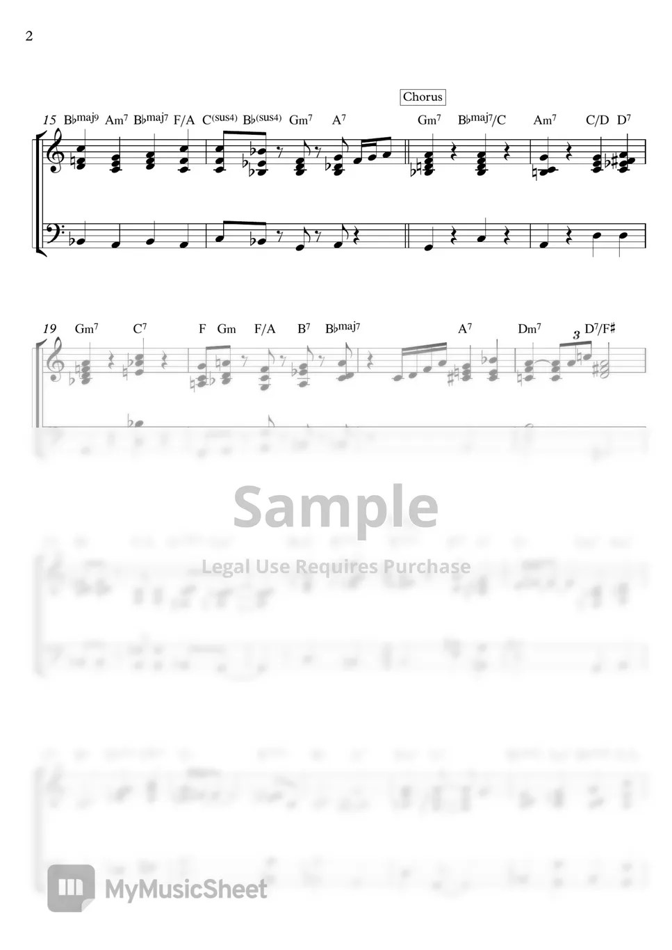 NCT U Sweet Dream 악보 by rlathdud