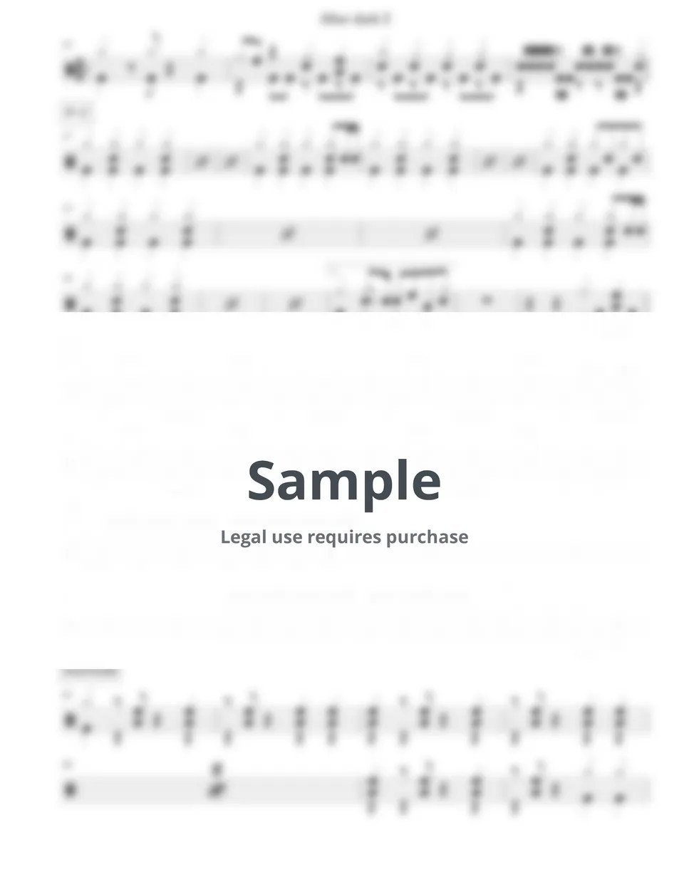 coldrain After dark Sheets by Arkadia Drums