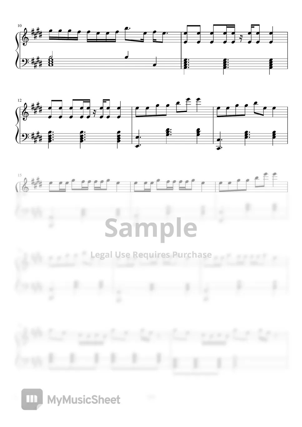 BLACKPINK & Selena Gomez Ice Cream (Piano Sheet) Sheets by Elizabeth