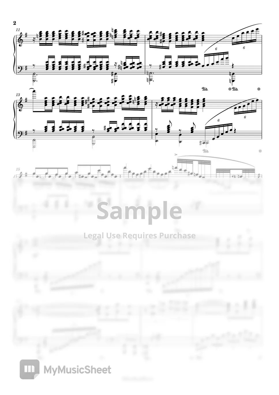 鷺巣詩郎 thème du concerto 494 Sheets by KenBan