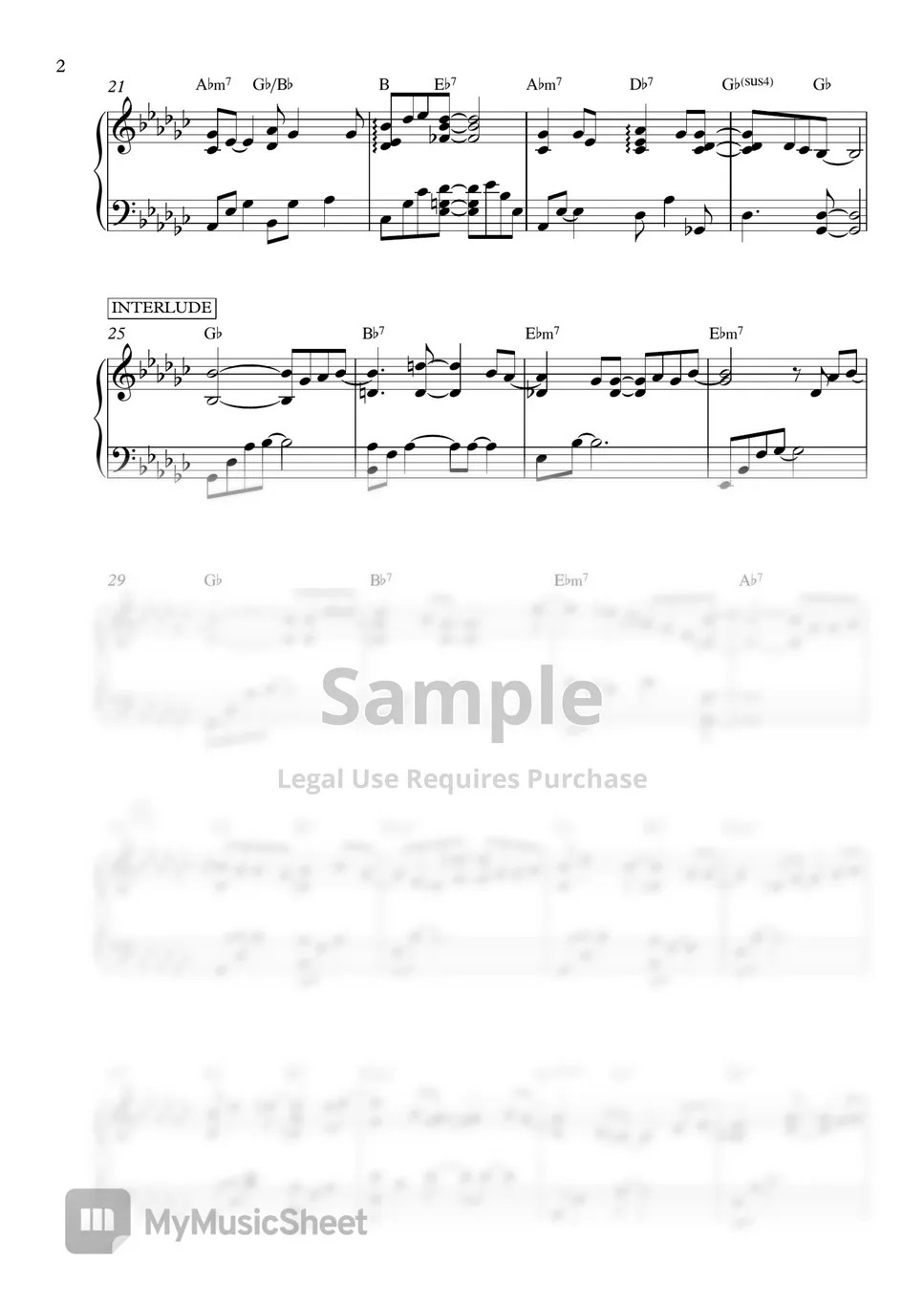 알레프(ALEPH) 창문(Window) Piano Cover Sheets
