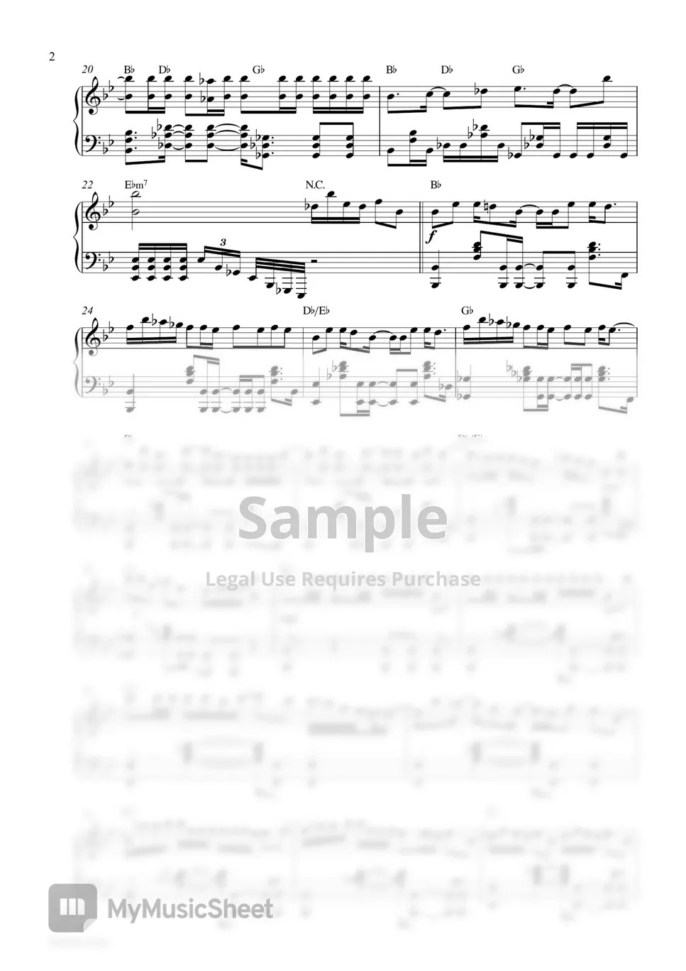 Red Velvet Birthday (Piano Sheet) Sheets by Pianella Piano