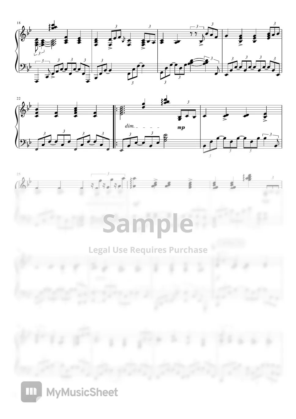 X JAPAN Forever Love Sheets by JJ・KEIKO