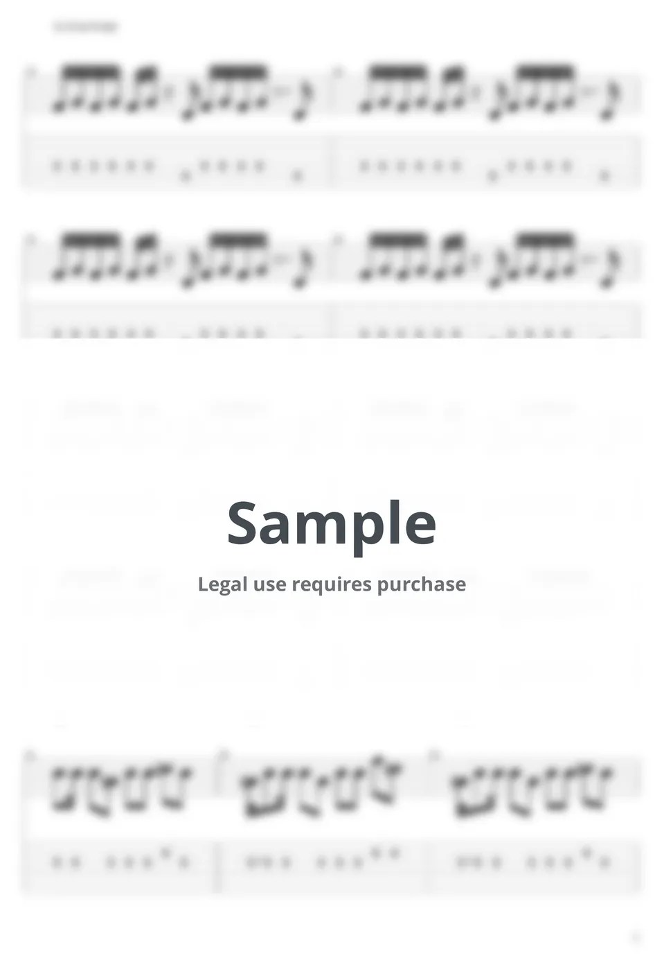 Red Hot Chili Peppers Around The World Tab + 1staff by guitar cover