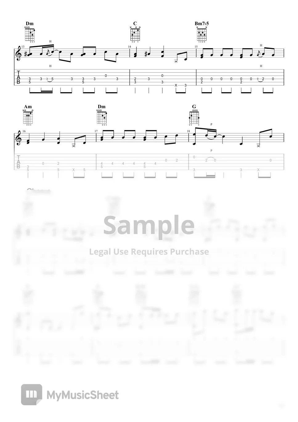 AJR World's Smallest Violin 악보 by Kai Acoustic