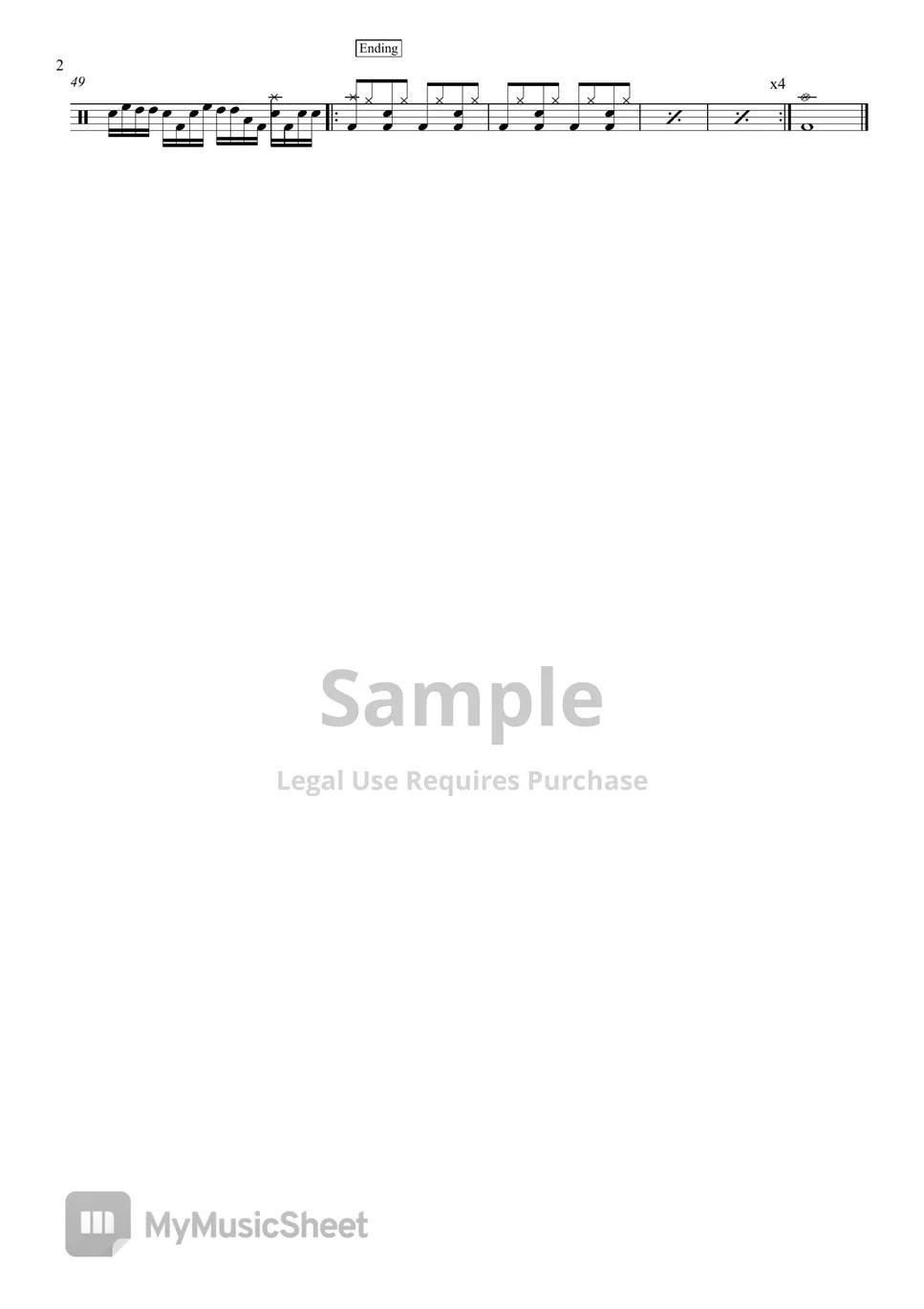 IVE After LIKE Sheets by Drum Transcription Leo Alvarado