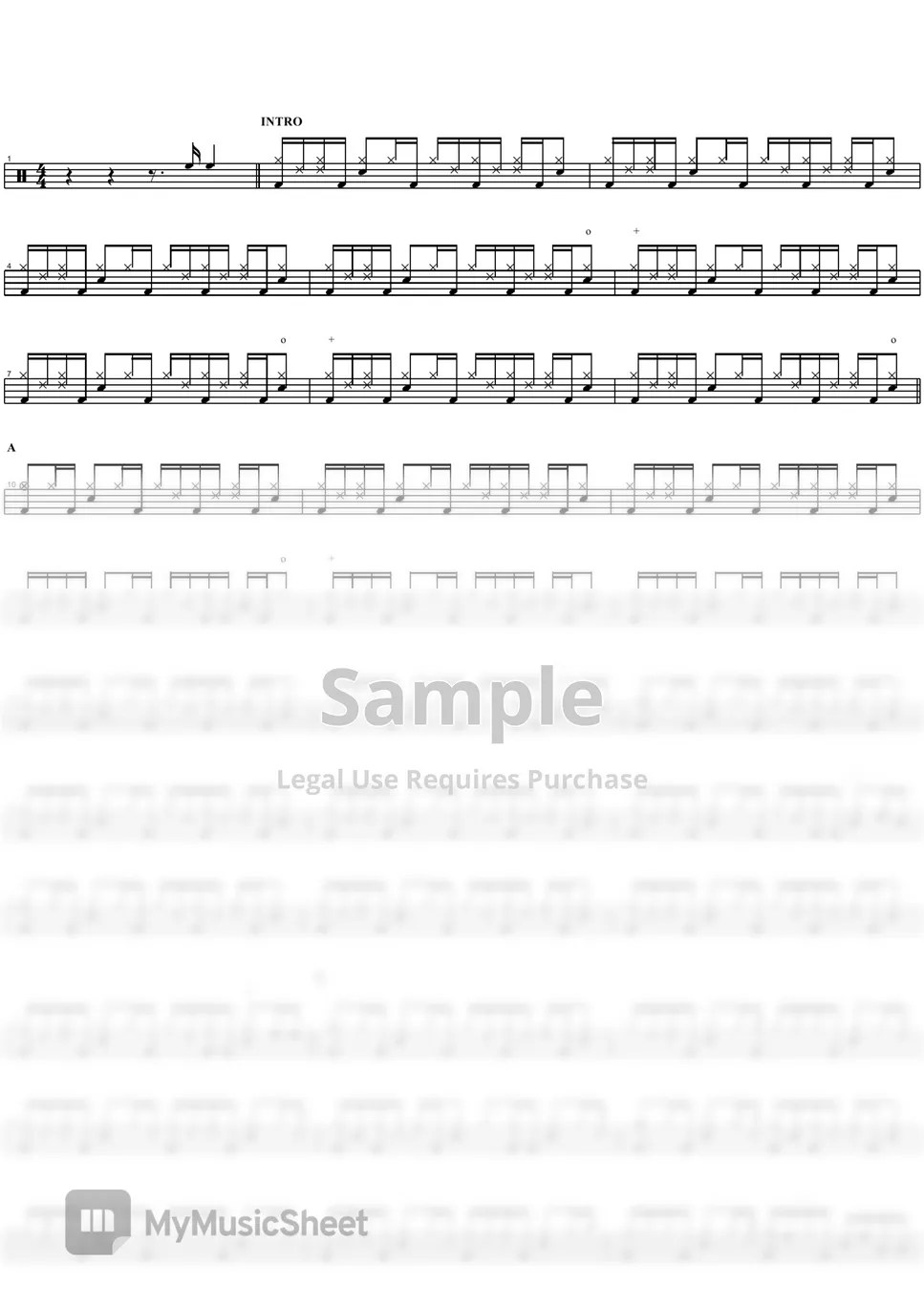 yellow jacket boom town 악보 by COPYDRUM