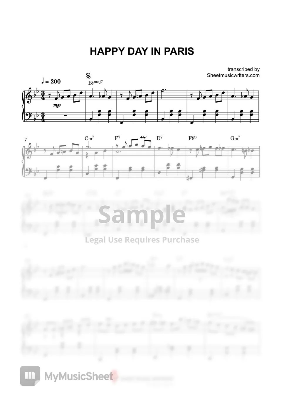 French Cafe Happy Day In Paris Sheets