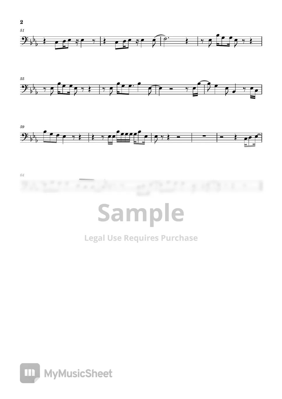 James Blunt You're Beautiful (Bassoon) Sheets by WendaMusic