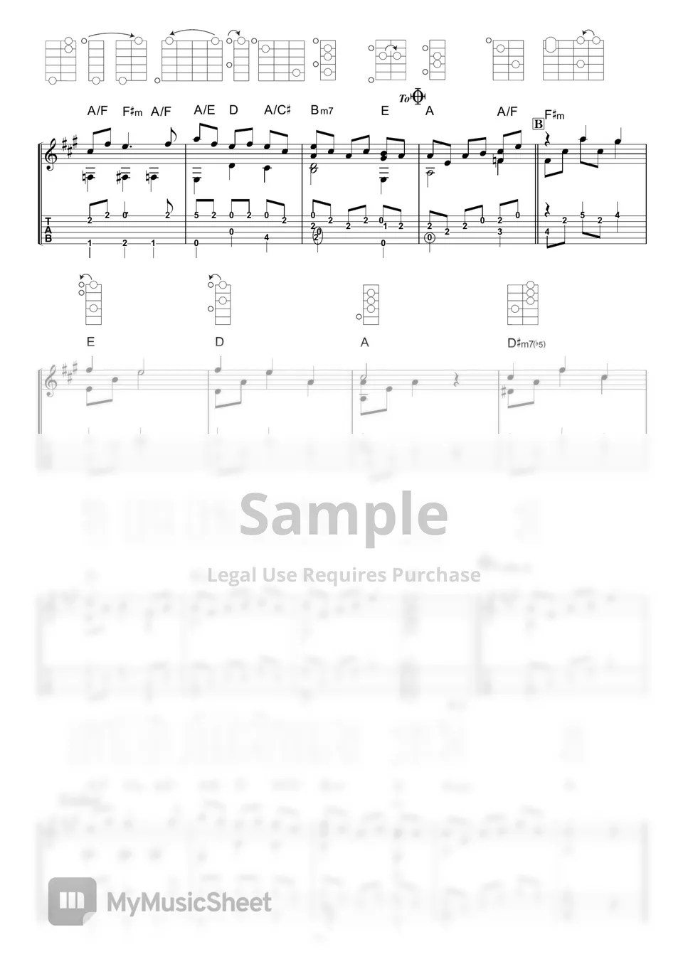 Japanese nursery rhymes 赤とんぼ(Akatonnbo) Sheets by Kosuke Kawaguchi