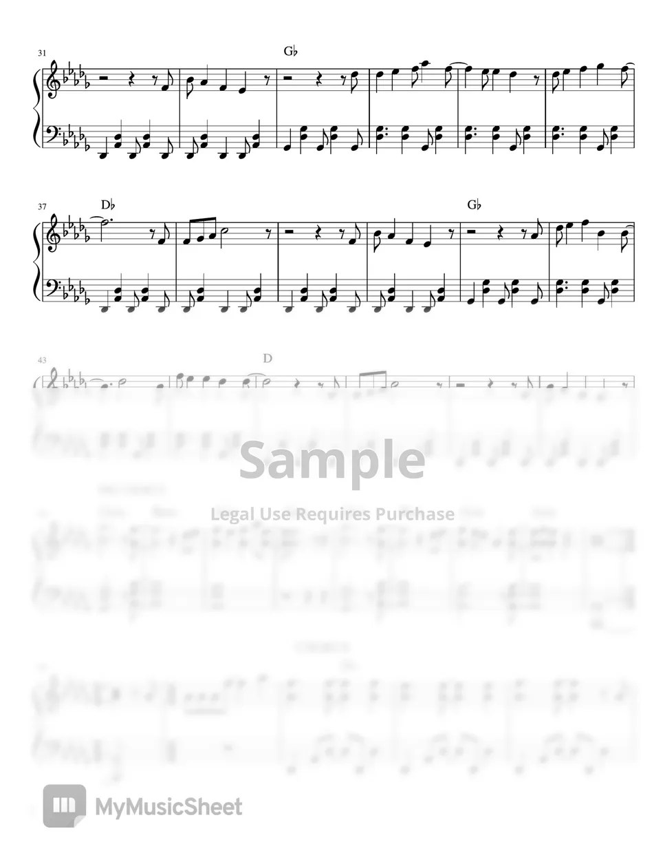 Ben&Ben Fall (piano sheet music) Sheets by Mel's Music Corner
