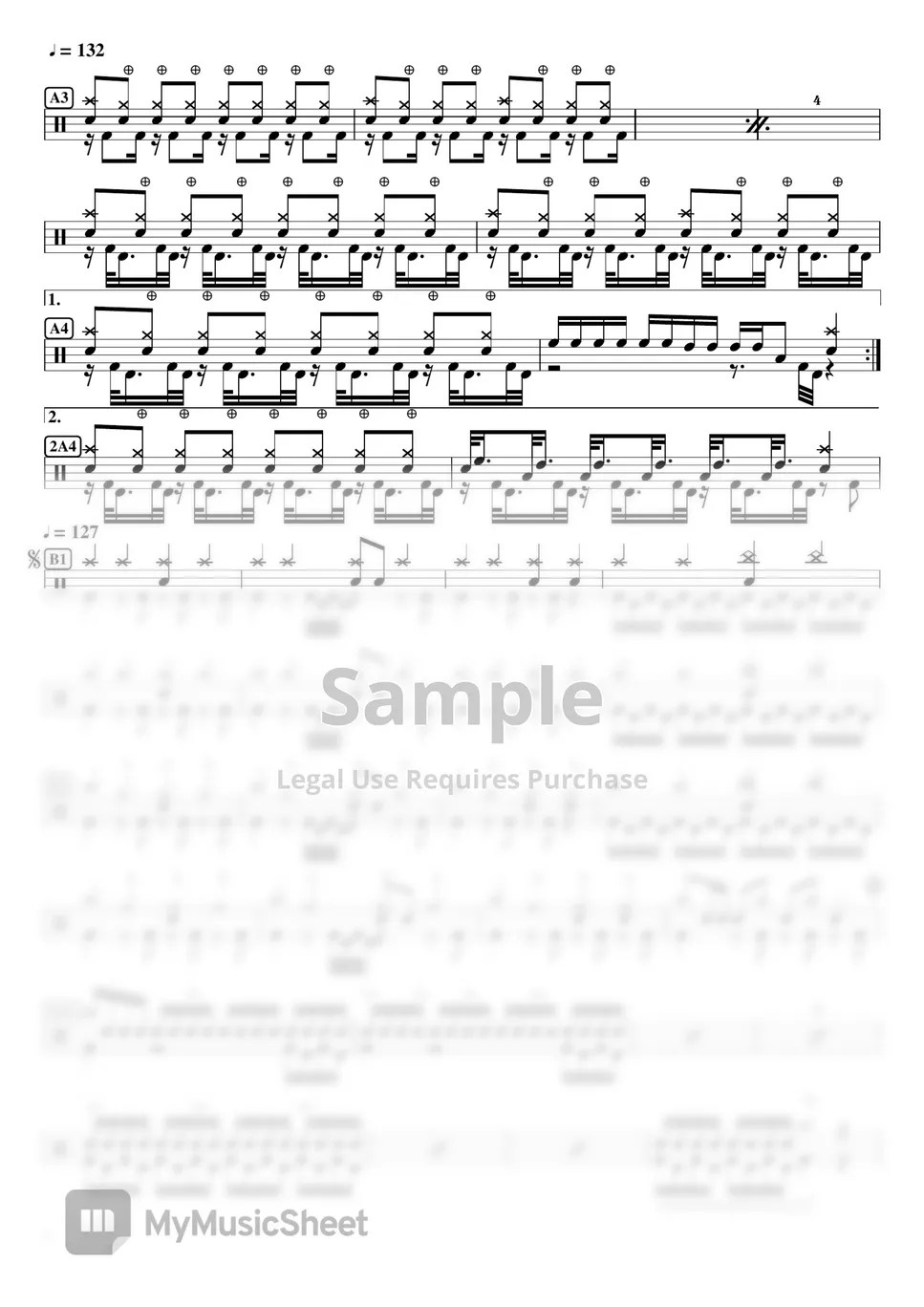 Bullet For My Valentine Waking The Demon Sheets by DrummerFrank