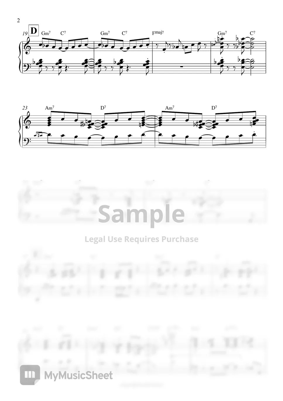 duke ellington satin doll (Advanced level) 악보 by Ayla