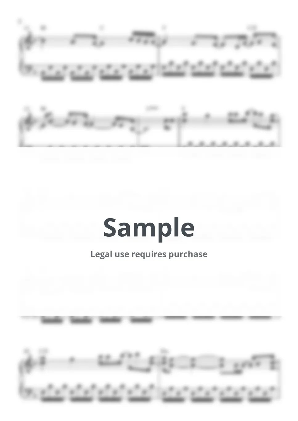 BTS V Christmas Tree (Our Beloved Summer OST) Sheets by SweetPiano