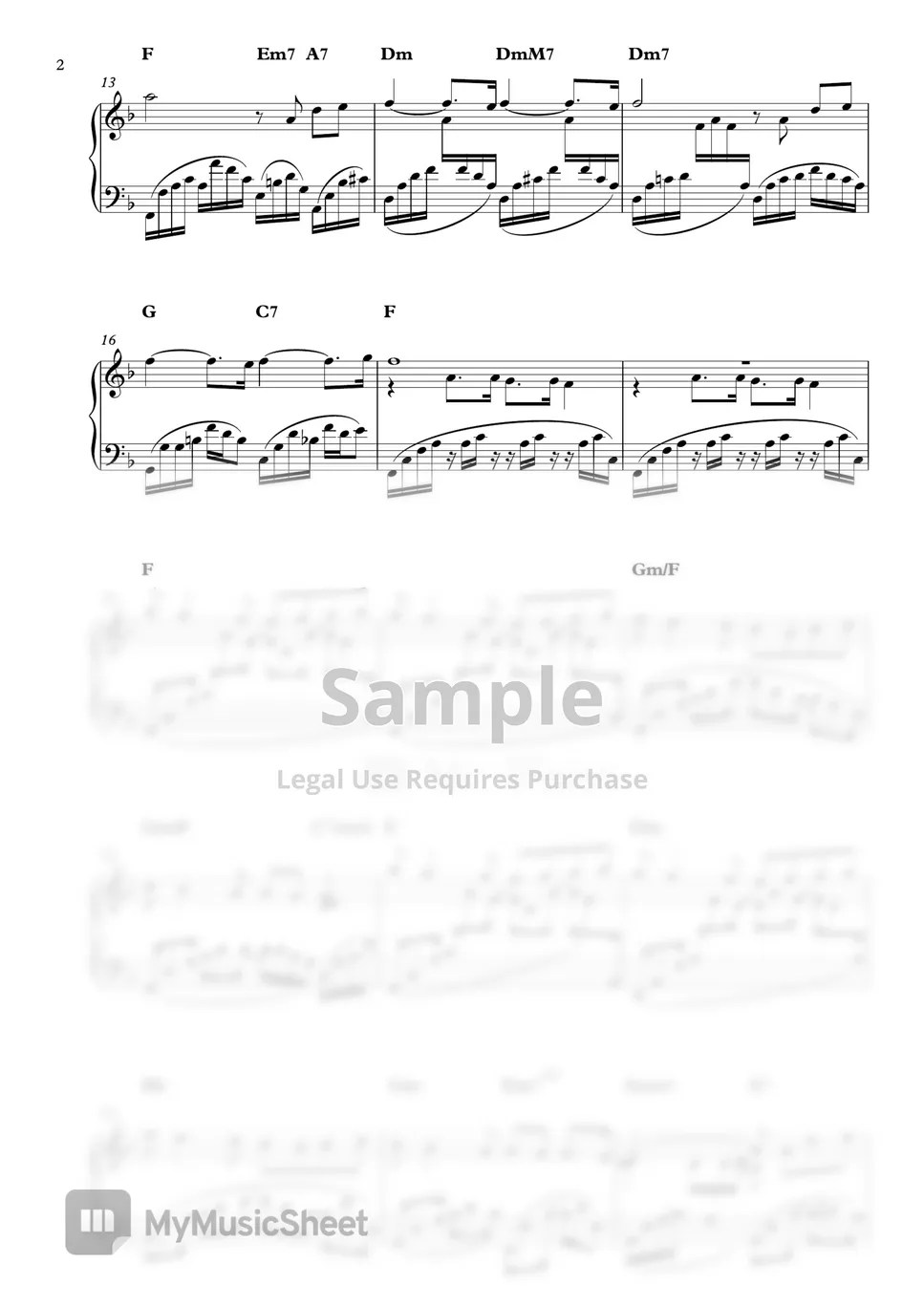 Andre Gagnon Un Piano Sur La Mer (Piano on the Sea) Sheets by MrPiano