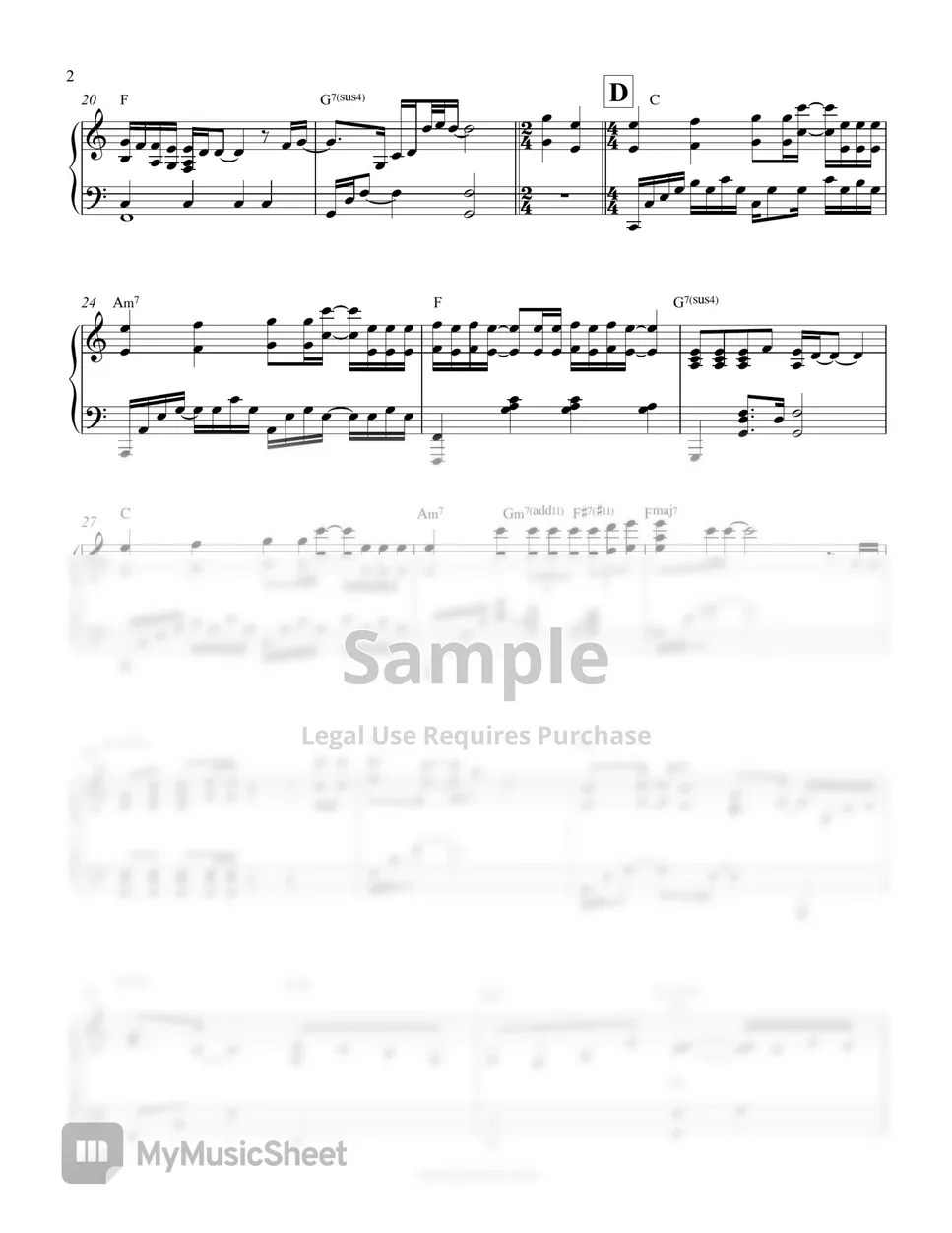 SEJEONG(gugudan) Flower way Sheets by Ayla piano