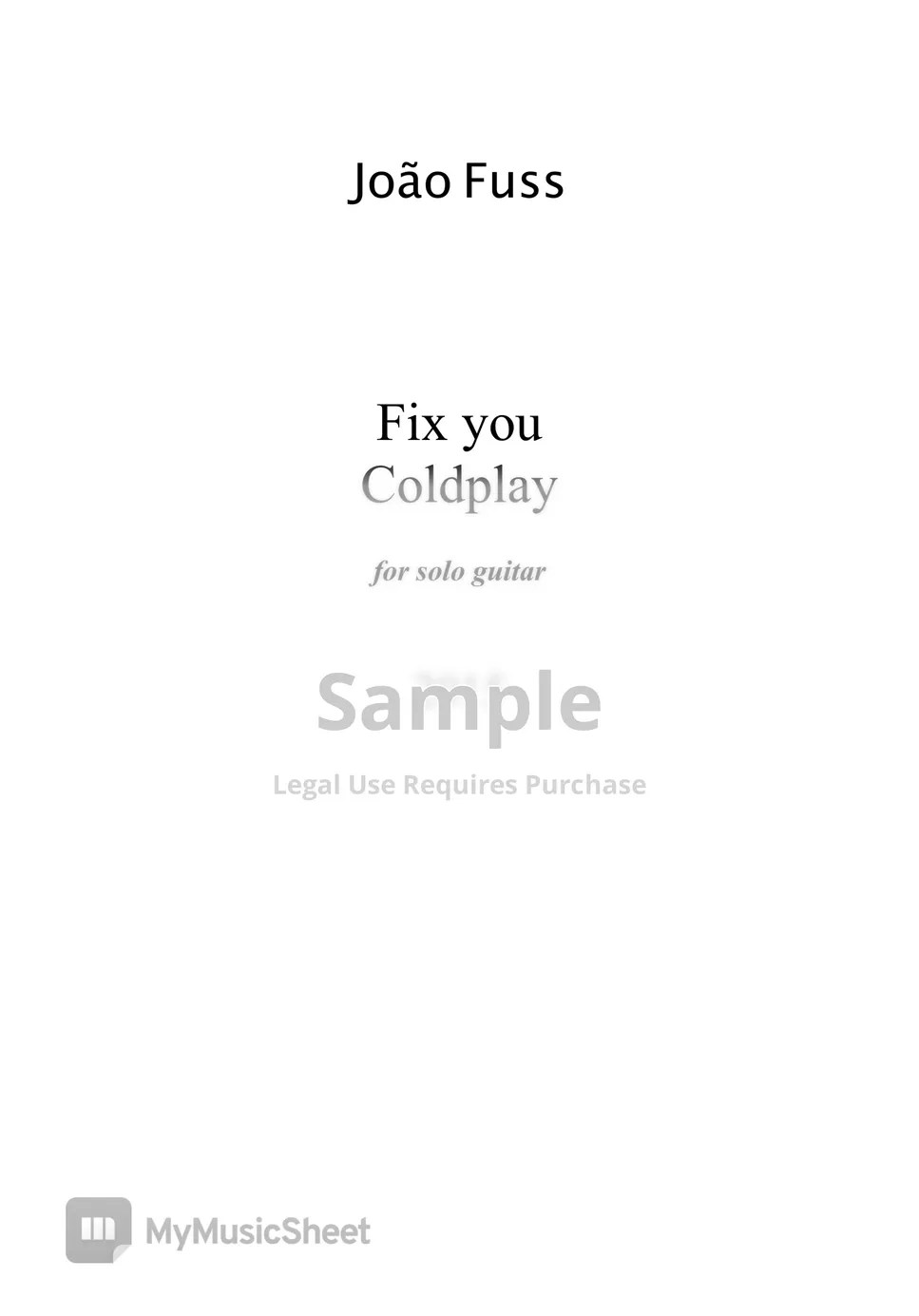 ColdPlay Fix you ColdPlay The Best of Pop/Rock for Classical