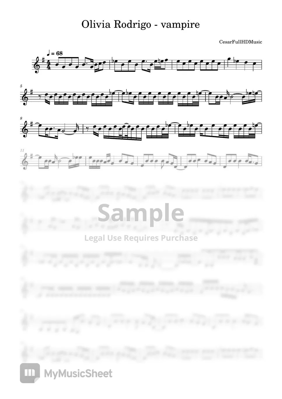 Olivia Rodrigo vampire Sheets
