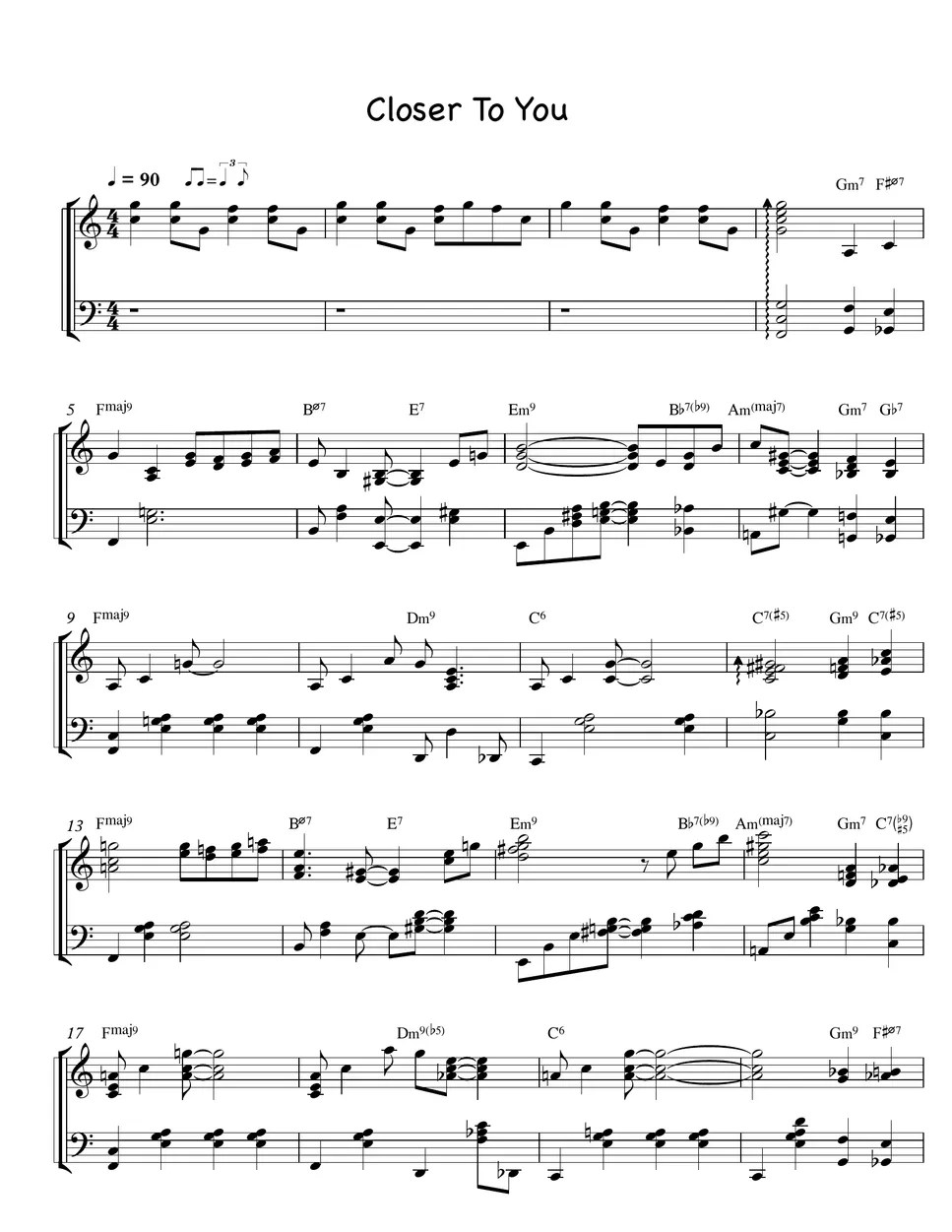 The Carpenters Close to you Sheets by MIWHA