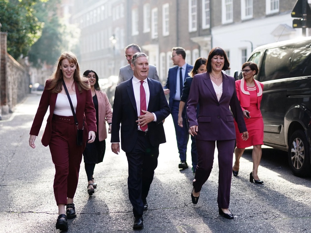 Labour reshuffle First pictures of Keir Starmer’s new shadow