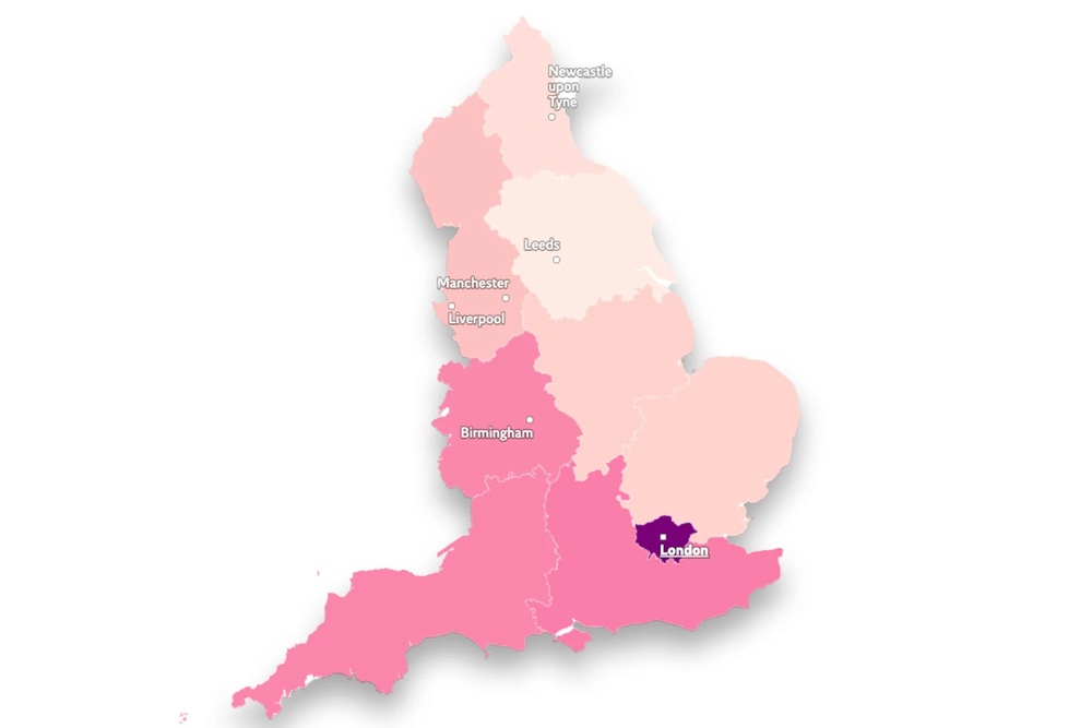 Mapped The most and least affordable places to rent in the UK