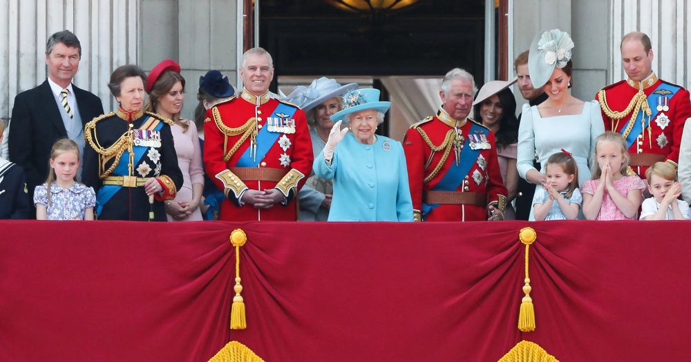 How does the royal family celebrate the new year?