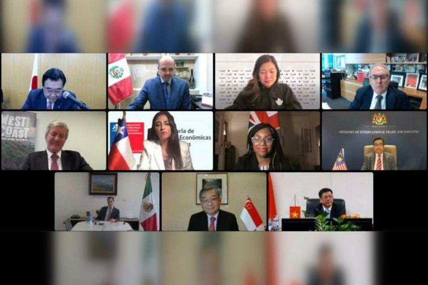 Singapore Britain joining transPacific free trade pact CPTPP