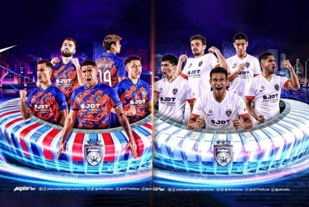 JDT lancar jersi baharu musim 2023