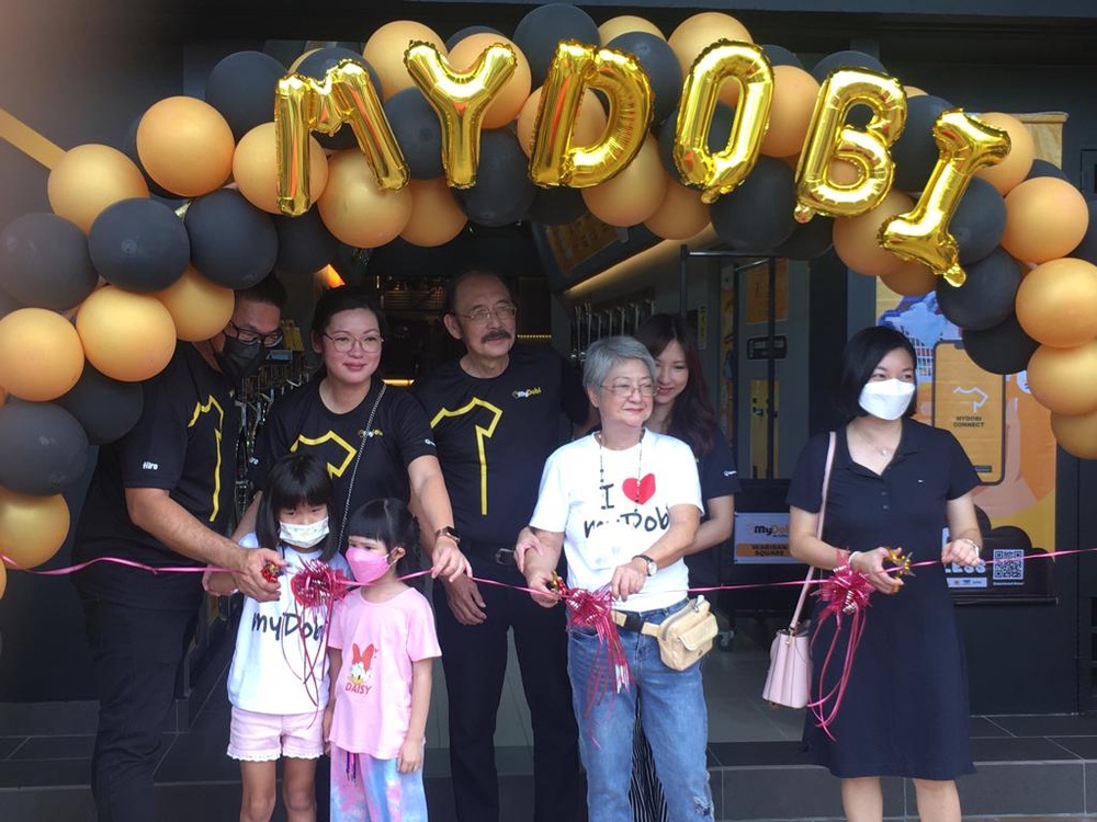 MyDobi largest selfservice laundry shop in Sabah