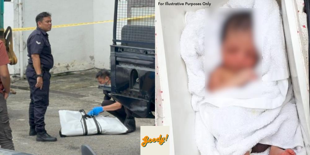 Penang Newborn Baby Found Dead In Garbage Chute, Umbilical Cord And