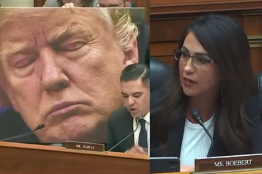 Lauren Boebert says Trump looks ‘pretty’ when he sleeps