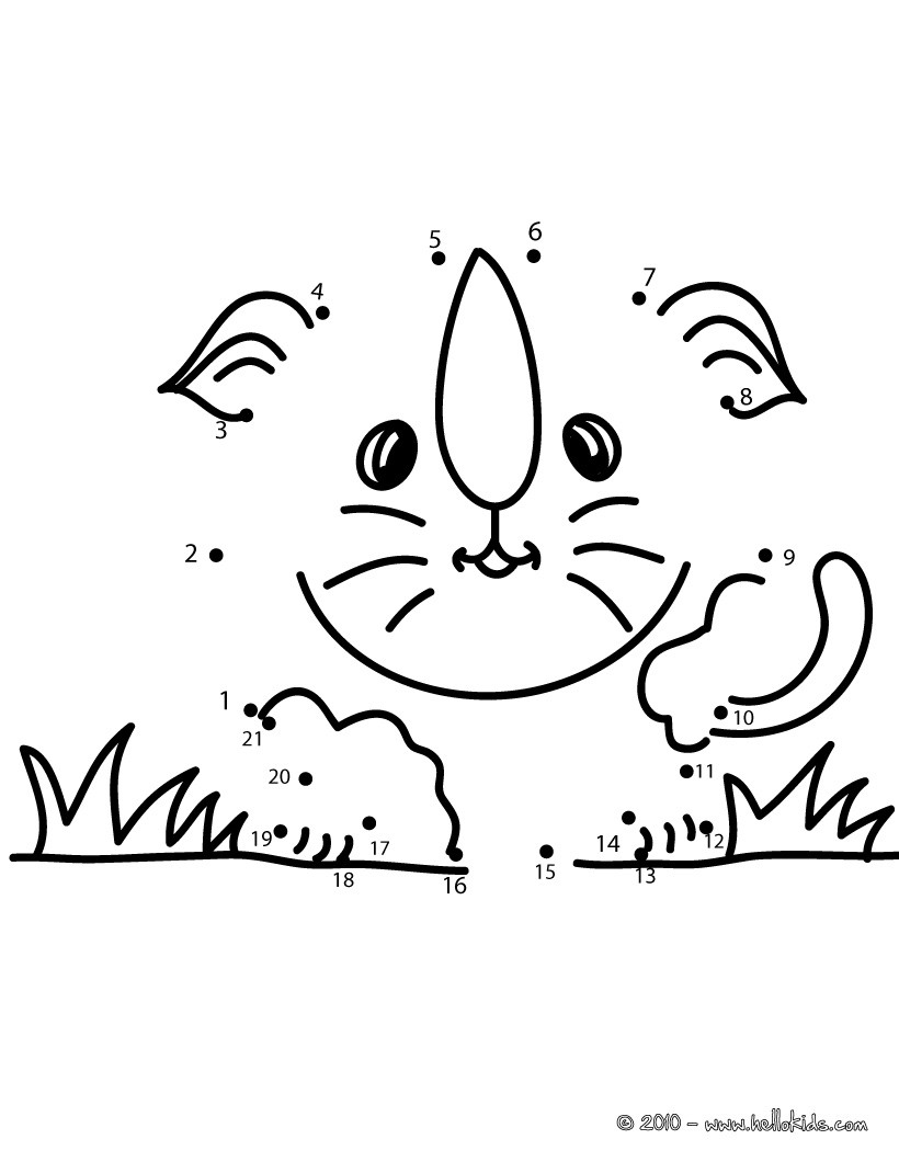 Jogos gratuitos de jogo de ligar os pontos gato