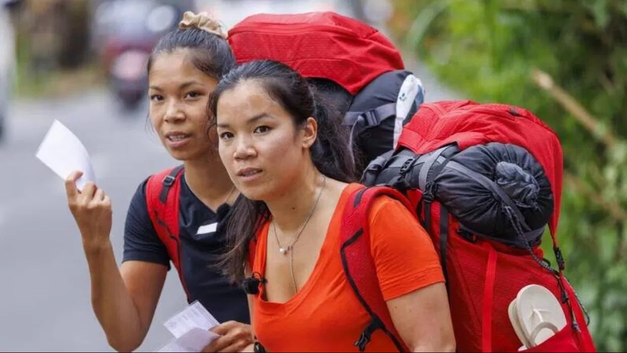 Pékin Express 2024 Inès et Lola en colère contre un binôme "On les