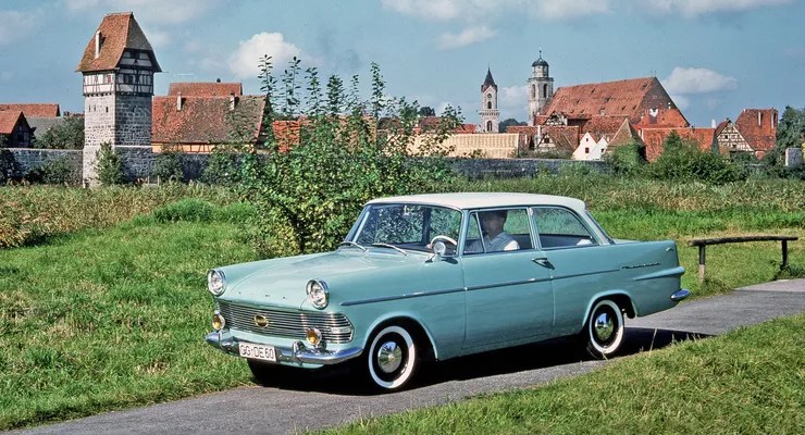 60 Jahre Opel Rekord P2 Symbol des Wirtschaftswunders firmenauto