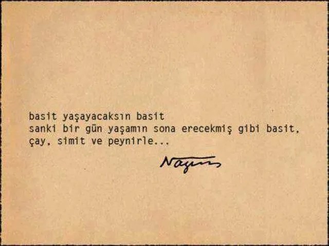 Nazım Hikmet sözleri Aşka dair en güzel, kısa ve resimli Nazım Hikmet