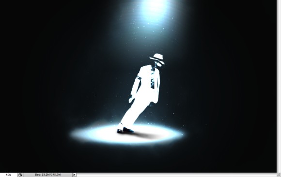 Photoshop Tutorial: Michael Jackson Wallpaper