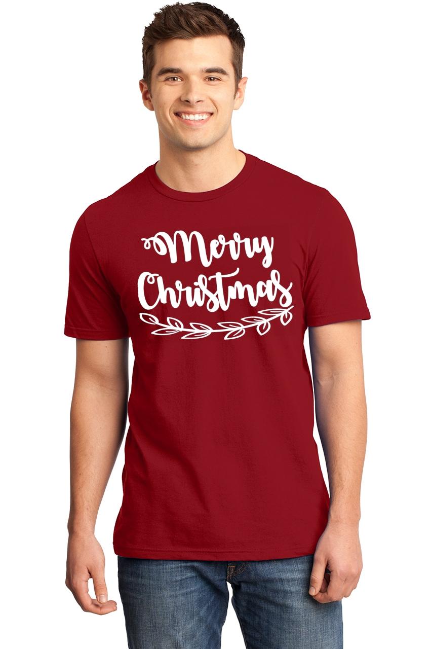 Mens Merry Christmas Soft Tee Xmas Holiday Shirt eBay